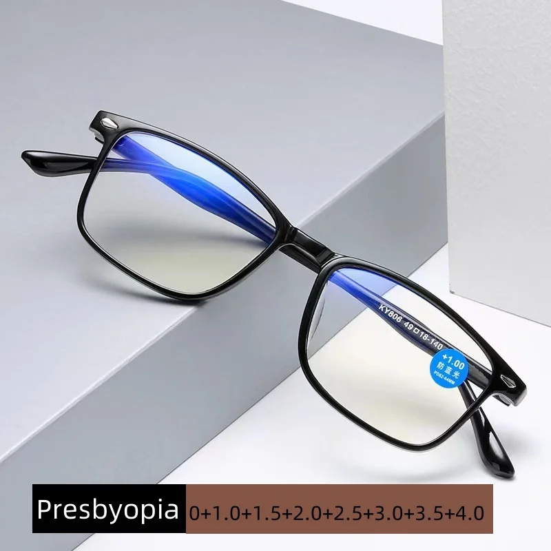 

Men Women Blue Ray TR90 Presbyopia Glasses Luxury Retro Medine Presbyopia Eyeglasses HD Lens Eye Protection Hypervision Glasses