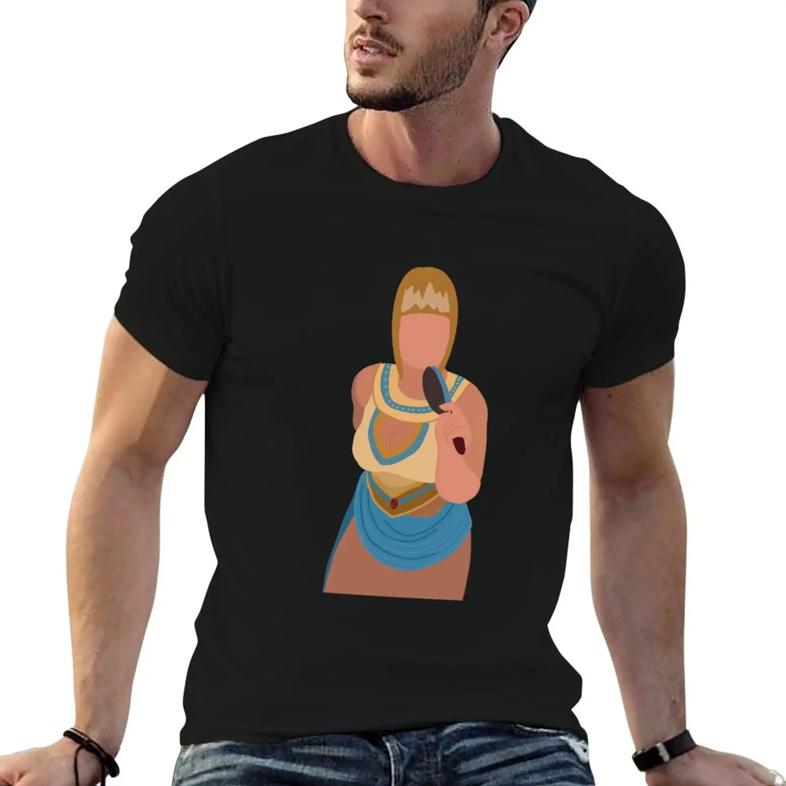 

trisha paytas king tut T-Shirt Short sleeve tee oversized quick-drying slim fit t shirts for men