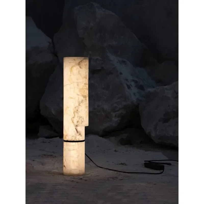 Modern Italian Art Desk Lamp Spanish Natural Stone Flower Bedroom Hotel Apartment Desk Lamp Can Be Customized in Size