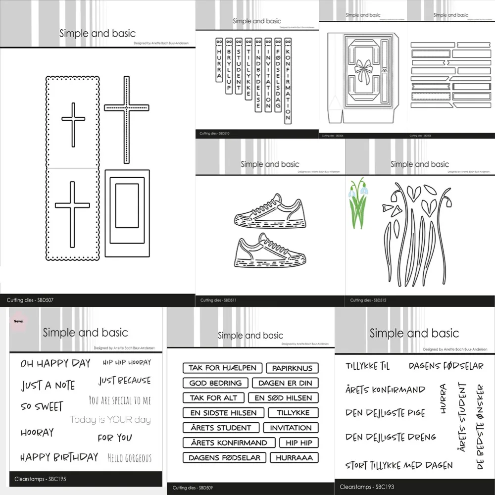 Shoes,Crosses and Lily of the Valley Metal Cutting Die And Stamps Scrapbooking Background DIY Decoration Craft Embossing Stencil