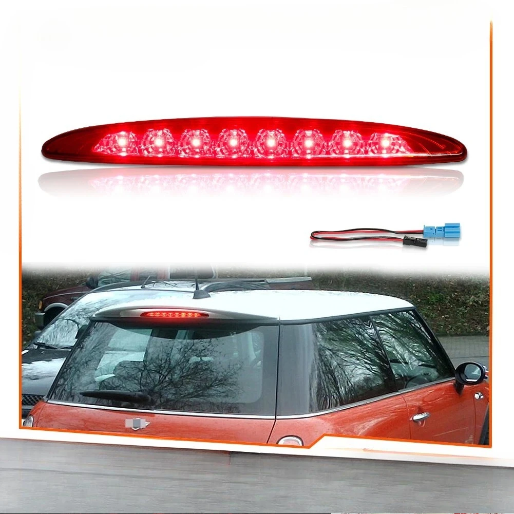 

Для BMW Mini COOPER R50/R53 2002-2006 1 шт. светодиодный третий стоп-сигнал, задний стоп-сигнал, сигнальные лампы, автоаксессуары 63256935789