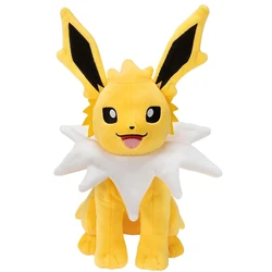 23cm New Pokemon Squat Jolteon Plush Toy Cute Cartoon Stuffed Animal Soft Doll Gift For Children