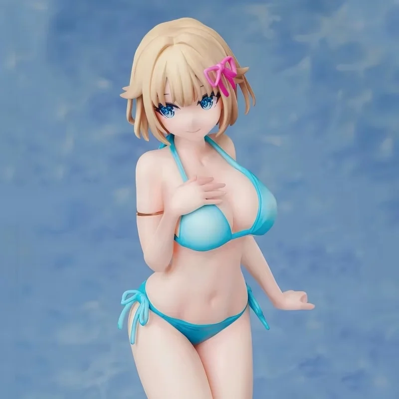 

New Selling Products Anime Game Character Par Swimsuit Cute Scenery Handmade Model High Quality Desktop Decoration Birthday Gift
