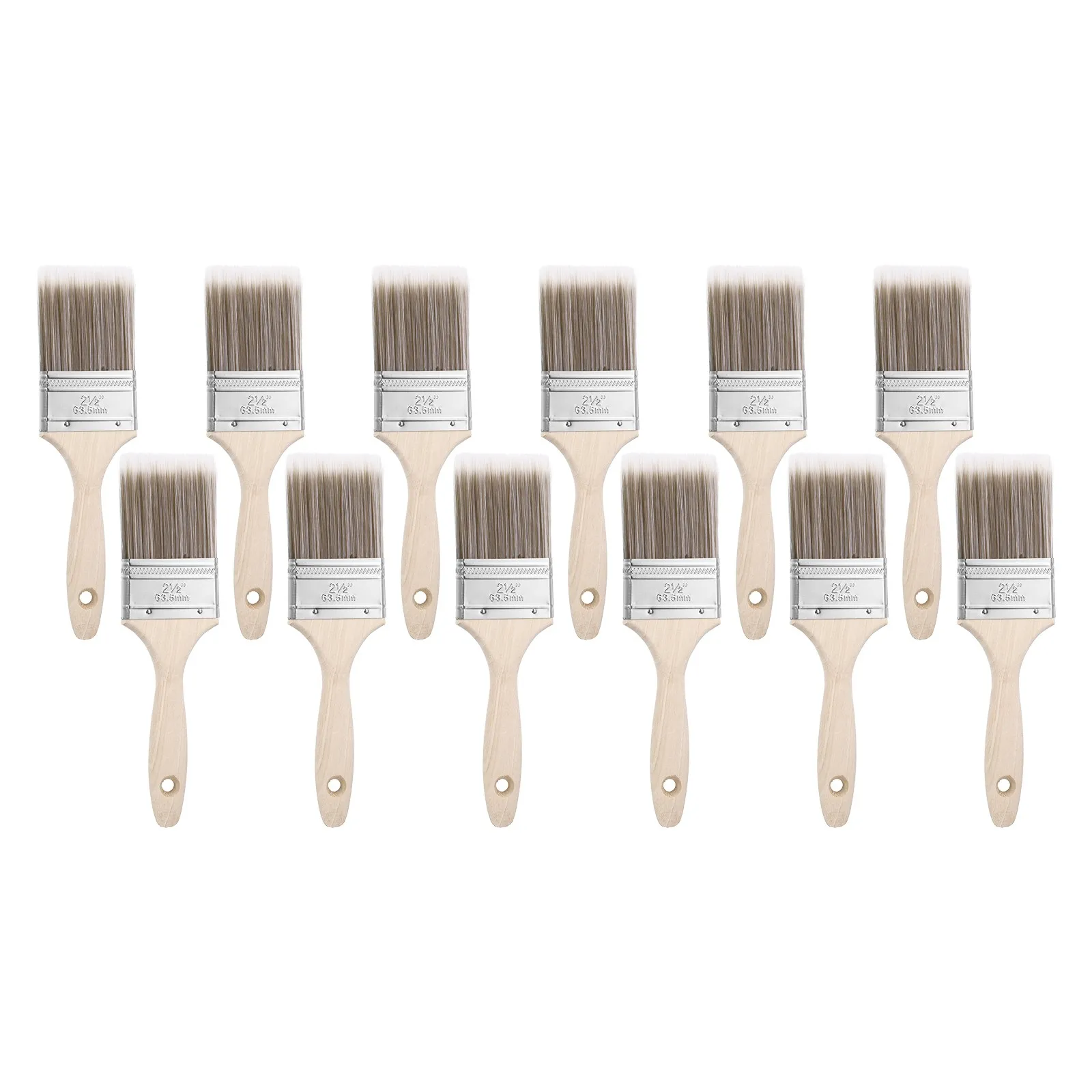 12pcs Paint Brushes 2.5