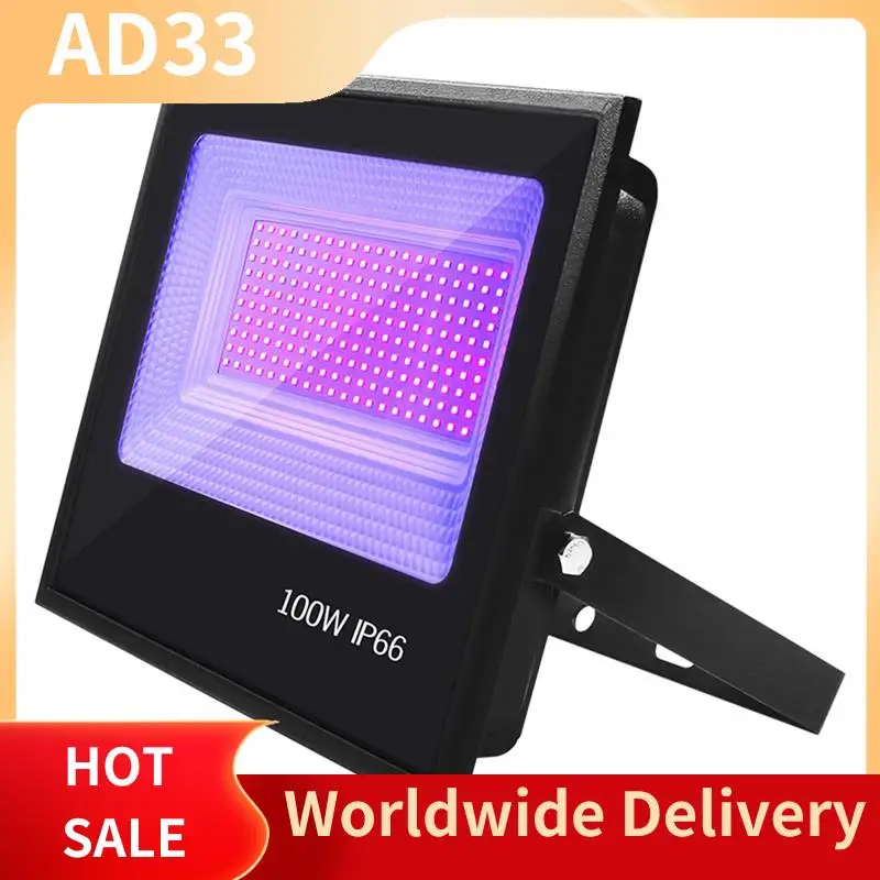 

Top Deals LED Dance Light Outdoor, High Power With Plug For Glowparty Blacklight Flood Light