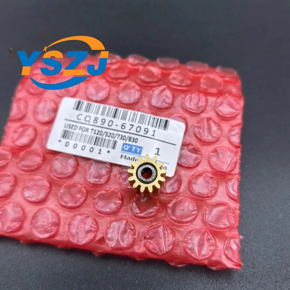 10pcs High Quality Carriage Cutter Gear for HP DesignJet T100 T120 T125 T130 T520 T525 T530 T730 T830 CQ890-67091 CQ890-67108