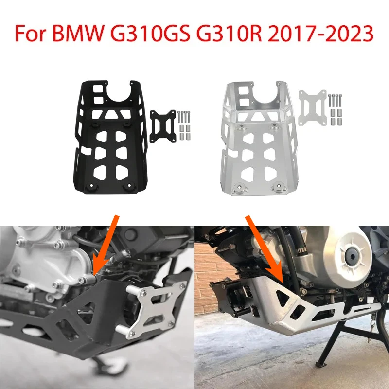 

Motorcycle Engine Chassis Guard Protection Cover Skid Plate Belly Pan Protector For BMW G310R G310GS G310 GS/R 2016-2020