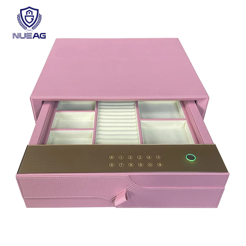 

Миниатюрный невидимый сейф из стали с защитой от взлома, сканером отпечатков пальцев и кодовым замком, для дома, офиса и автомобиля