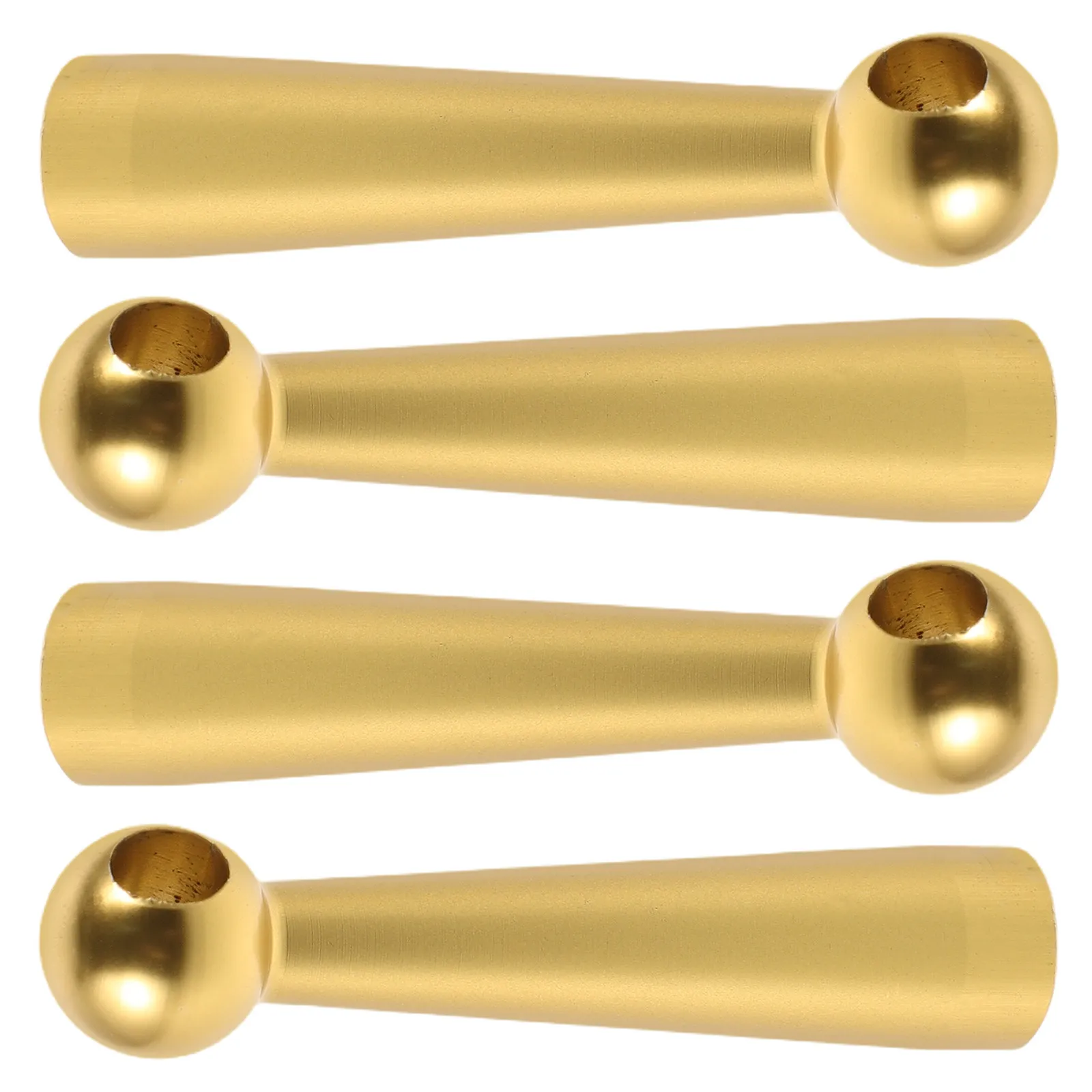 

4 шт. Металлические соединители для мебельных шкафов, шпиндели, фурнитура для направляющих, заглушки для стоек, золотистые, с защитой от падения, опоры для стеклянных перил