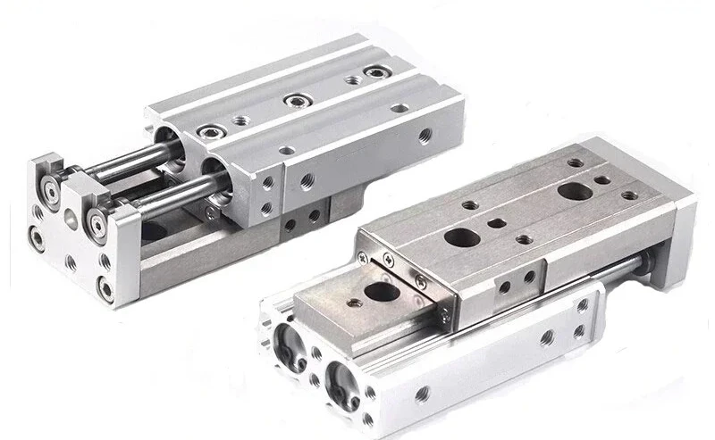 Slide Cylinder MXS Series - Multiple Sizes Available including 6/8/12/16/20/25/30/40/75/100/150A/BS for Enhanced Performance