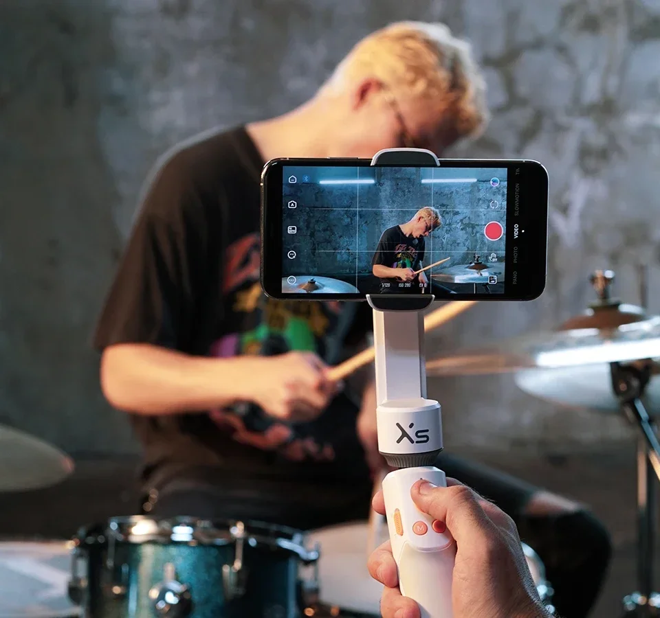 新型JHD ZHIYUN SMOOTH XS スマホジンバル セルフィースティック ハンドヘルドスタビライザー パロ スマートフォン用 Redmi対応