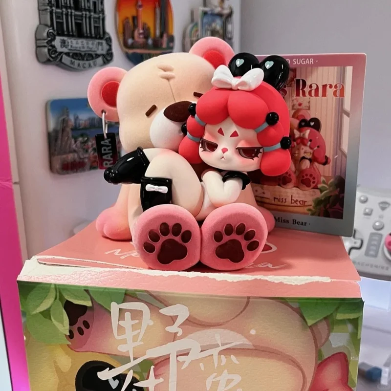 

Miss Rara Savage Growth Series Hand-Made Blind Box Doll Desktop Ornaments Unique Surprise Birthday Gift Trendy Collectible Toy