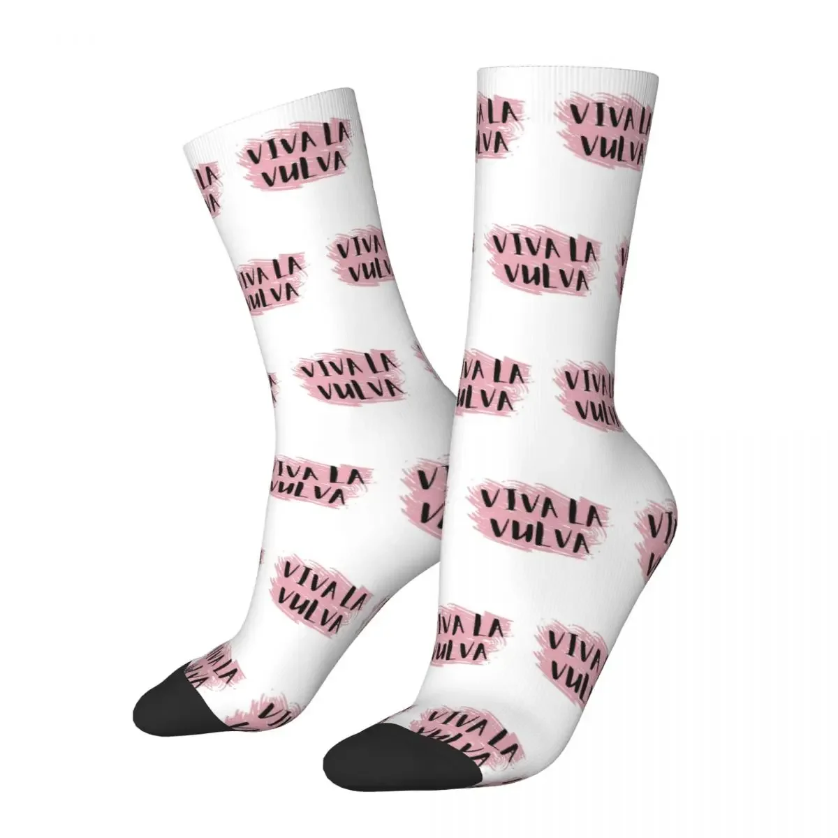 Viva La Vulva Socks Harajuku Super Soft Stockings All Season Long Socks Accessories for Man's Woman's Gifts