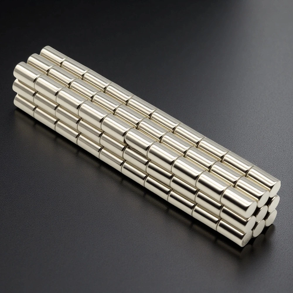 6x10 مللي متر مغناطيس قوي للغاية N35 مستدير مغناطيسي ندفيب مغناطيس النيوديميوم قرص قوي imanes مغناطيس الثلاجة #3