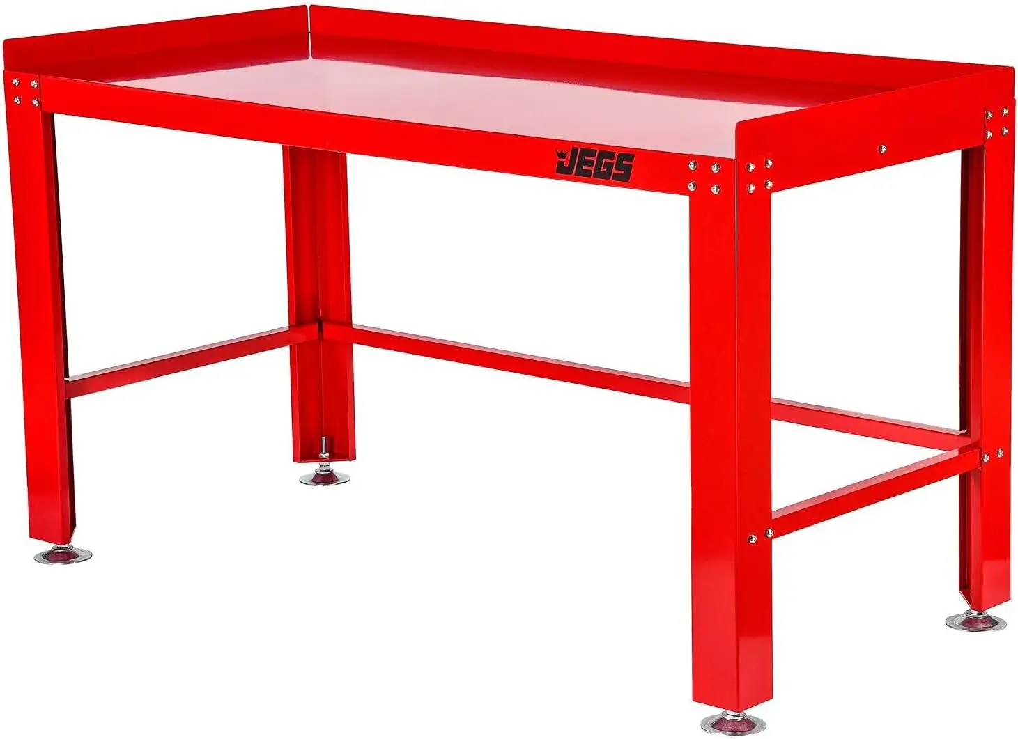 Iron woodworking table Heavy-Duty Work Bench 1600 lb Capacity 59.50 inx 27.50 in Convenient and durable