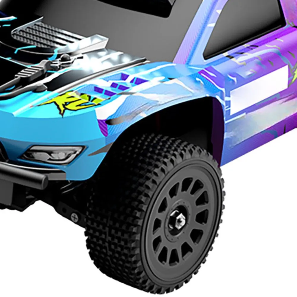 

Gift 1：14 RC Pickup Truck 40km/h 4*4 Remote Control Off Road Vehicle Q130C 2847 Brushless Motor 45A ESC LED Lamps RTR Car Toy