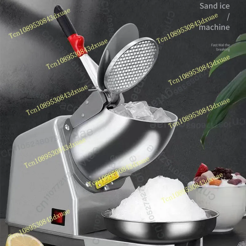 Commercial Household  Electric Ice Crusher Machine Shaved Ice Snow Cones Snow Flakes Maker Crusher