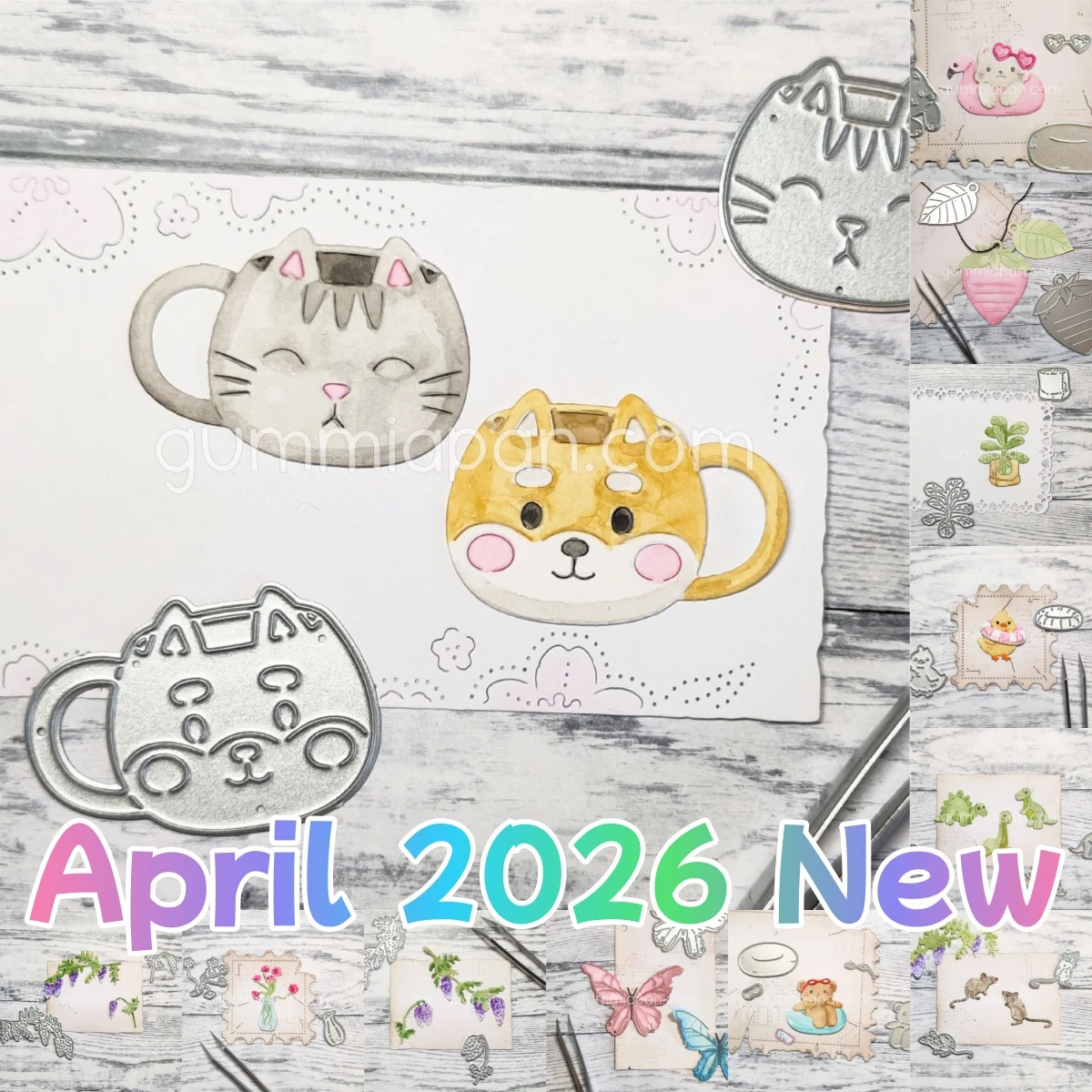 

Cat Dinosaur Toys Mini Metal Cutting Dies for DIY Making Card Scrapbook Embossed Paper Album Supplies Template April 2026 New