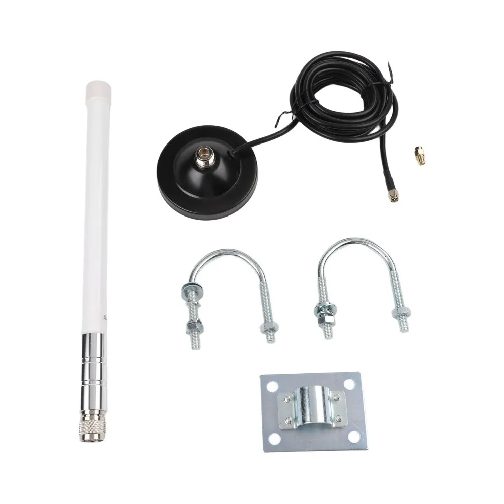 915MHz Antenna Antenna Kit Smart Home Applications 5.8dbi Gain Antenna With Adapter Copper Conductive Parts Easy To Install