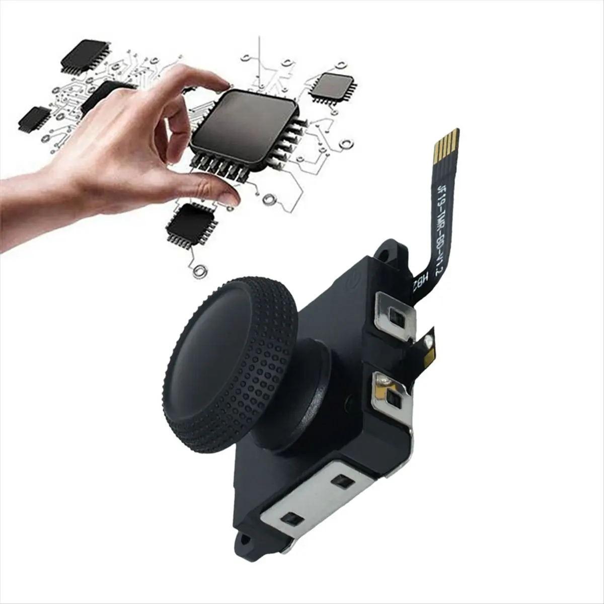♋♐…BUY TMR Electromagnetic Joystick for Switch/Lite/ Anti-Drift Tunnel Magnetic Resistance Joystick Black