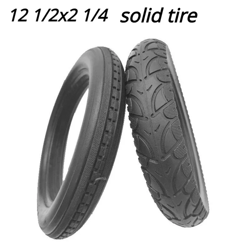 12 1/2X2 1/4 solid tire INNOVA Tire for Gas&Electric Scooters E-Bike Baby Carriage Accessory