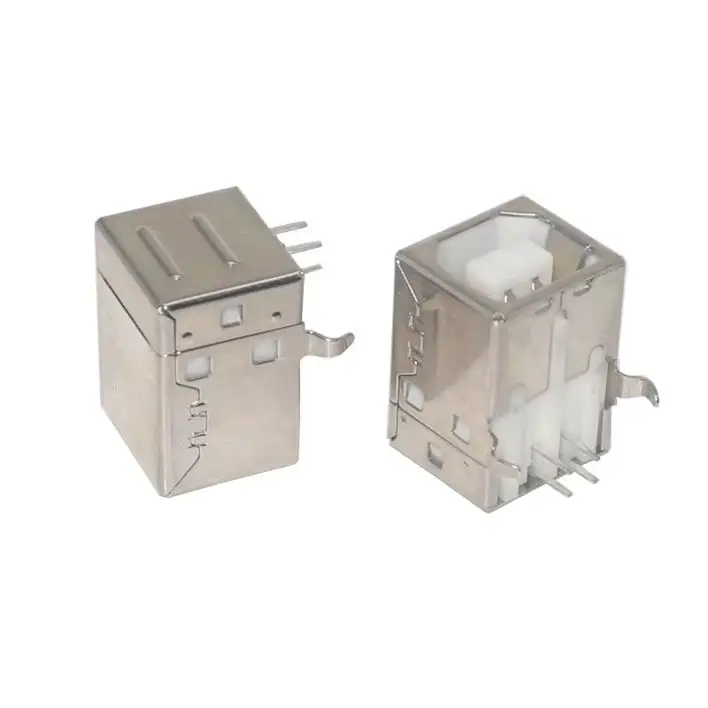 【5PCS】B Type Usb Jack Connector Printer Port Female Socket Right Angle PCB Connector DB90