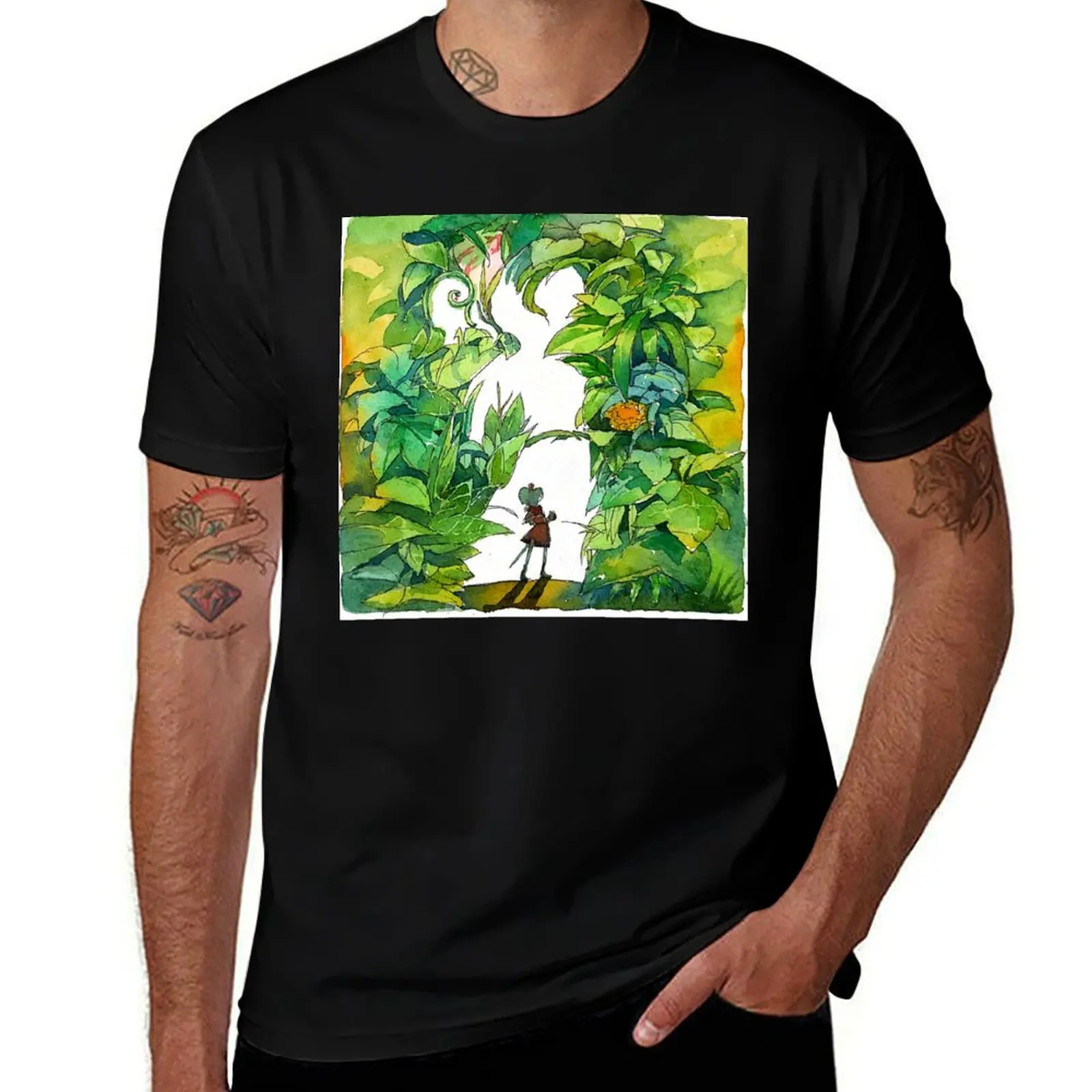 Secret World of Arrietty T-Shirt Construction Work Tee Shirt T-Shirt