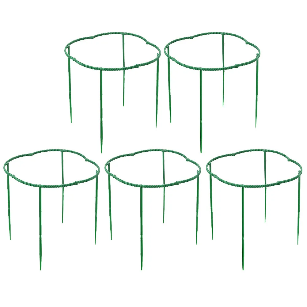 

20Pcs Garden Plant Support Stakes Simple Elegant Design Plant Stakes for Flowers Leaves Stem Support Wind Rain Protection