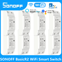 SONOFF Outlets BasicR2 Wifi Breaker Switch Smart Wireless Remote Controller DIY Wifi Light Switch Home Works With Google Alexa