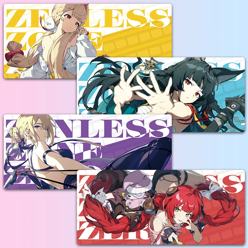 

Yuzuha Alice Hoshimi Miyabi Коврик для мыши ZZZ Zenless Zone Zero Настольный коврик для игр XXL Аниме Коврик для мыши Клавиатура Настольный коврик