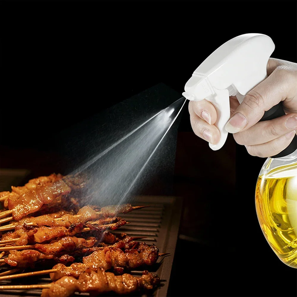 350ml Oil Spray Bottle Kitchen Oil Bottle Cooking Baking Tool Vinegar Mist Sprayer Barbecue Spray Bottle Cooking BBQ Accessories