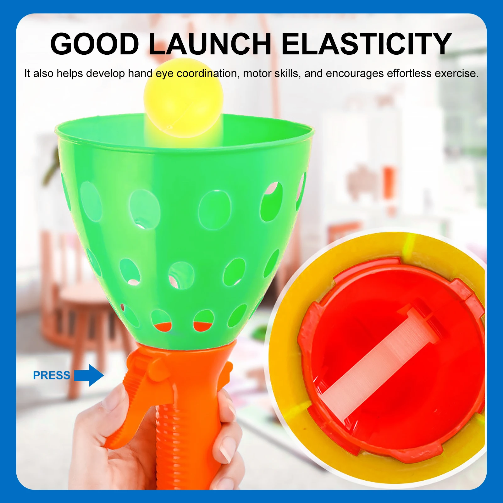2 zestawy piłek do rzucania Plastikowe zabawki dla dzieci powyżej 3 lat Gry rodzic-dziecko Poprawiające zdolności sportowe dla rodziny