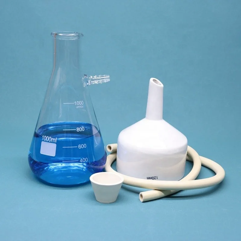 Laboratory Suction Filter Device Upper Nozzle Filter Bottle Buchner Funnel Matching Device of Air Extraction Pump