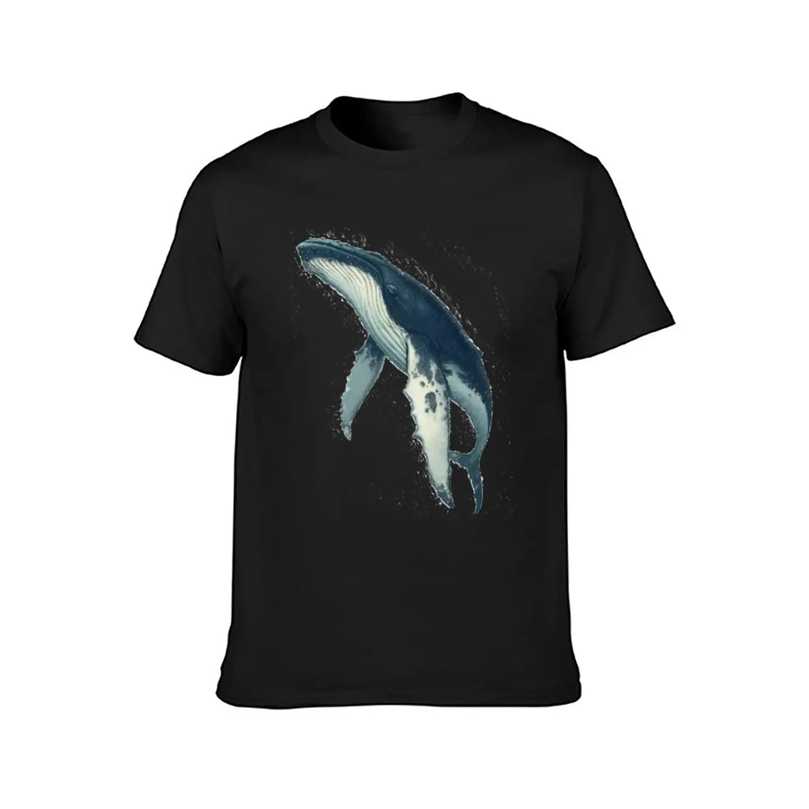 Humpback Whale migrating in the Pacific Ocean. T-Shirt blanks for a boy t shirts for men pack