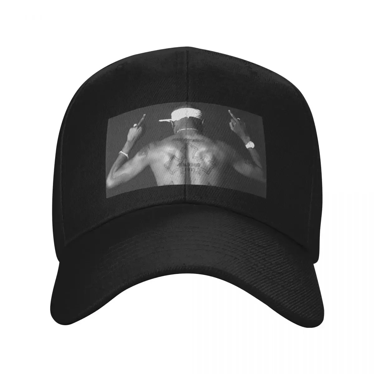 

2pac Poses Baseball Cap Luxury Cap Luxury Hat hard hat For Women 2025 Men's