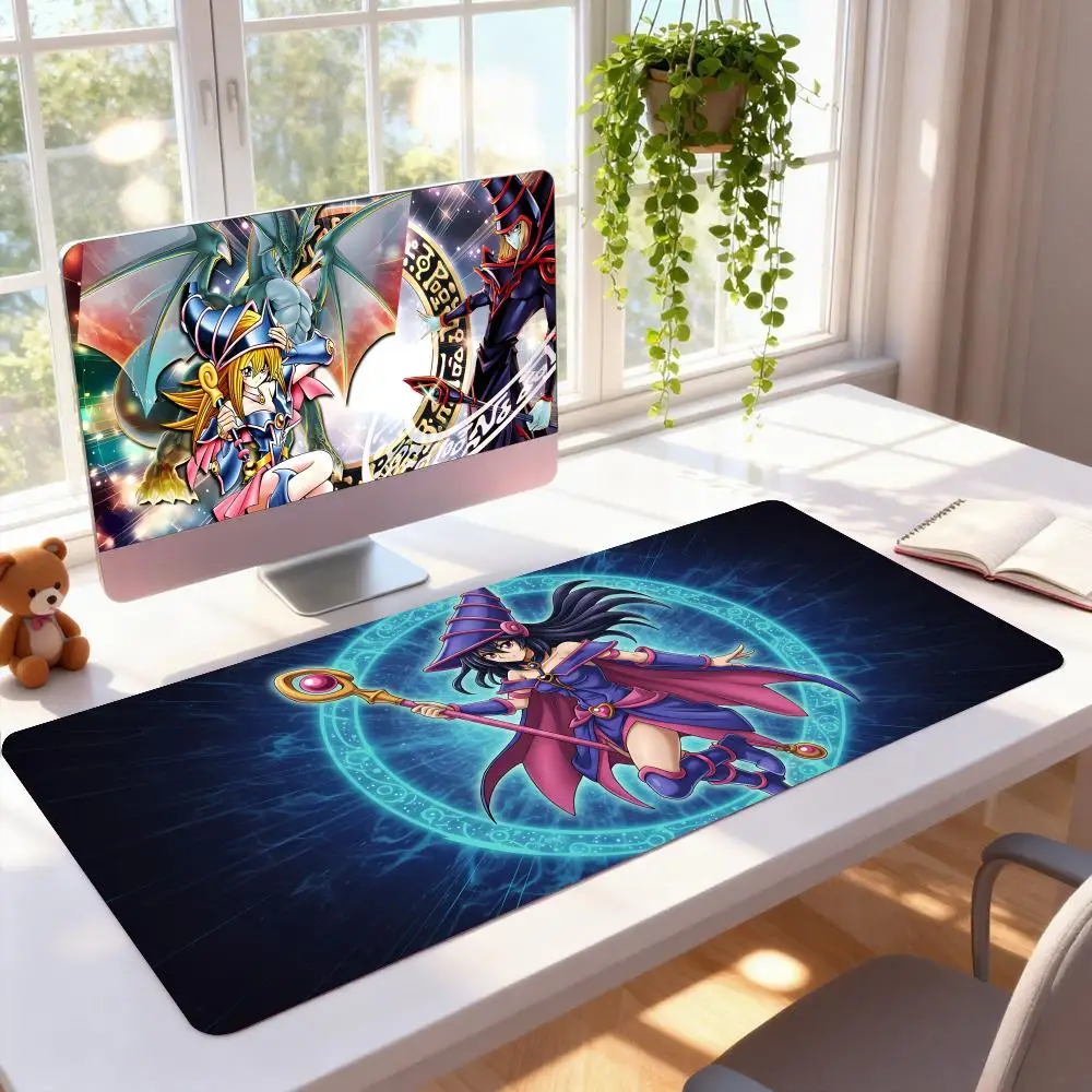 

Yugioh Dark Magician коврик для мыши резиновый компьютерный ноутбук официальная игра супер цветной принт эстетический красивый модный роскошный коврик
