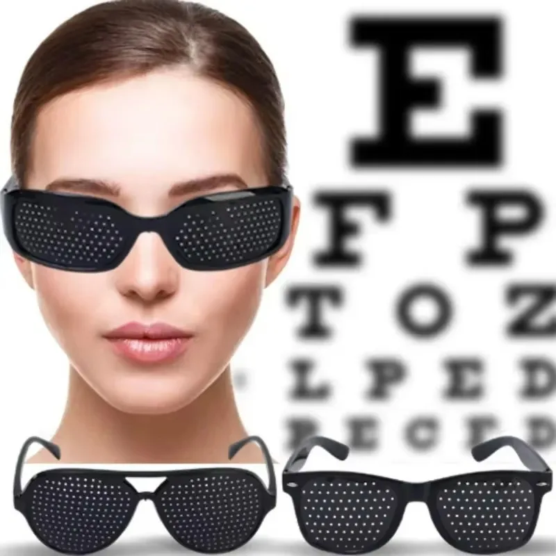 

1/2/3 шт. Универсальные корректирующие очки от усталости глаз для мужчин и женщин, улучшающие зрение, с эффектом стеноепических отверстий, для защиты глаз