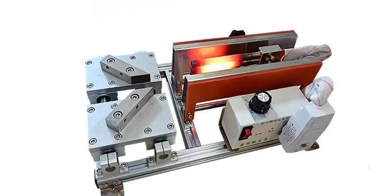 CHKJ-2025NEW220V draagbare mini handmatige pakkinglasmachine / gebruikt om de deurpakkinghoek te produceren