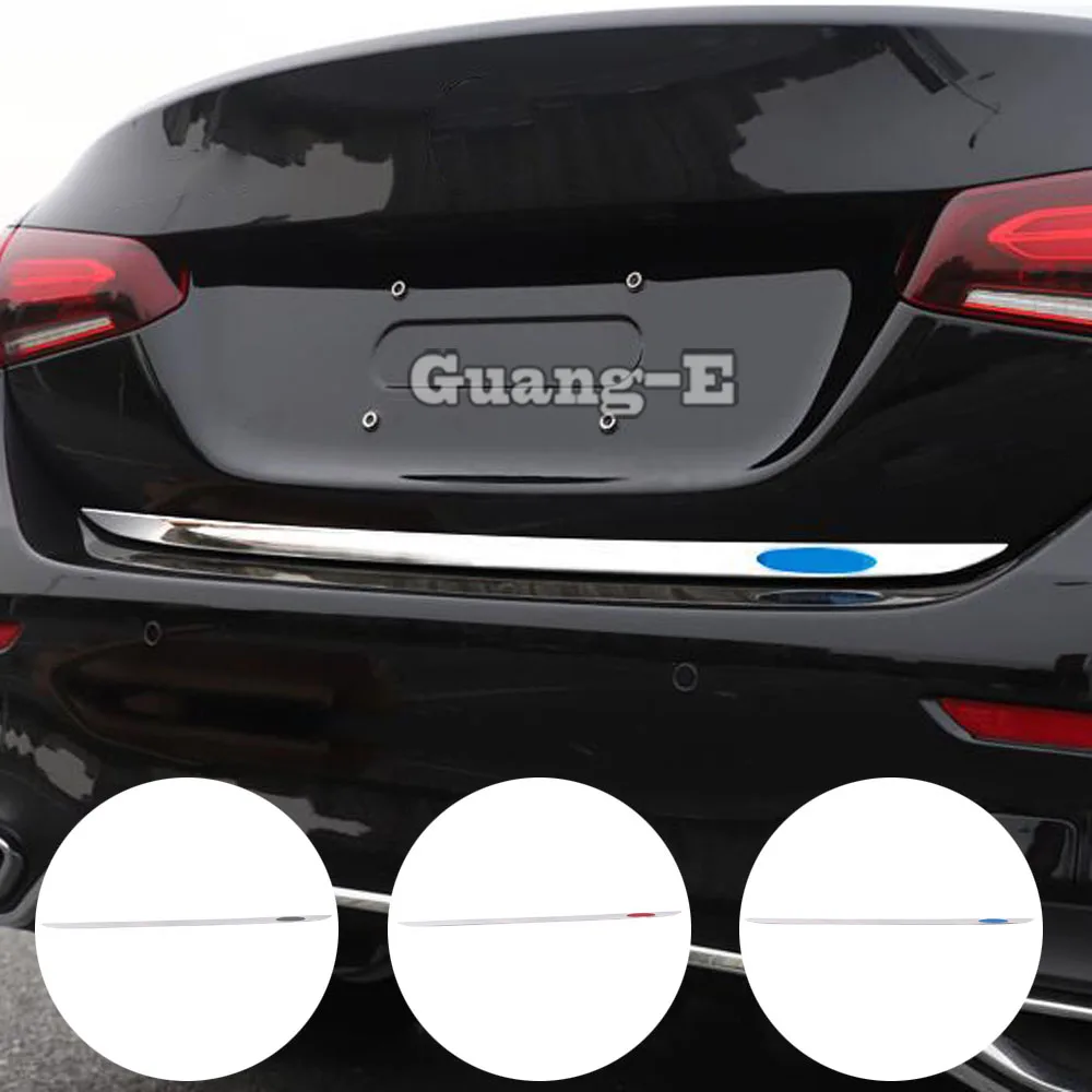 

Car Rear Door Trunk Lid Tailgate Strip Trim Cover Auto Accessories For Mercedes Benz A Class W177 A180 A200 A250 2019 2020-2023