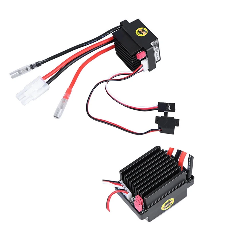 320A ESC Brush Motor Speed Controller Double Way Parts Accessories For HSP HPI RC Car Boat Model TAMIYAS Plug