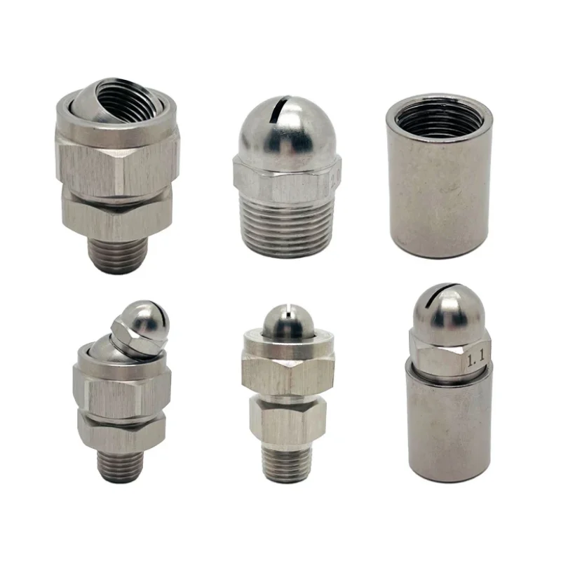 

1/2/3 stainless steel fan nozzle slot compressed water curtain nozzle
