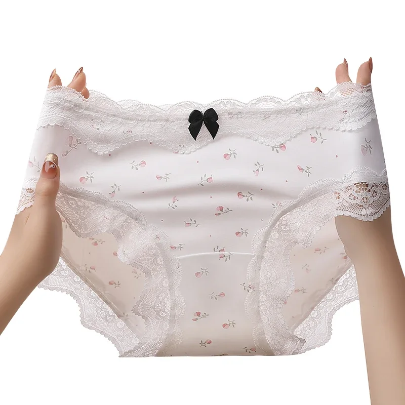 Fashion Women Underwear 3Pcs Lady Sexy Panties Set Pack Women's Briefs Lingerie Lace Triangular Underpants Seamless Intimates