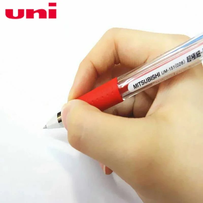 UNI Gel Pen UM-151 0.38 mm Minimal Gel Ink Refill Replaceable Red Blue Black Uni Ball Signo School Writing Supplies 1 Piece