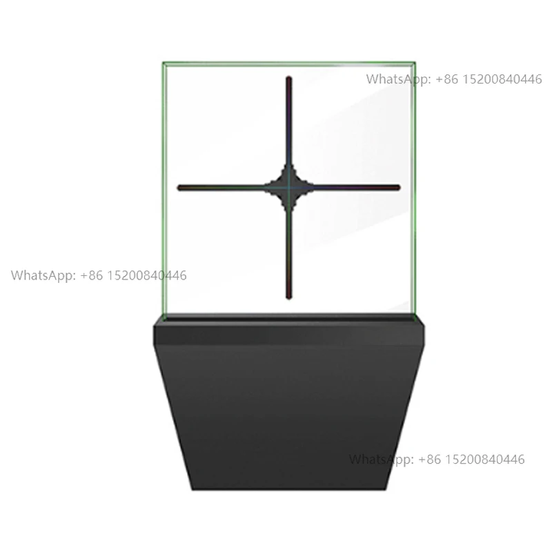 Multi Function 3D Hologram Fan 65cm WiFi APP Control With Acrylic Cover and Stand Advertising 3D Holographic Display Projector