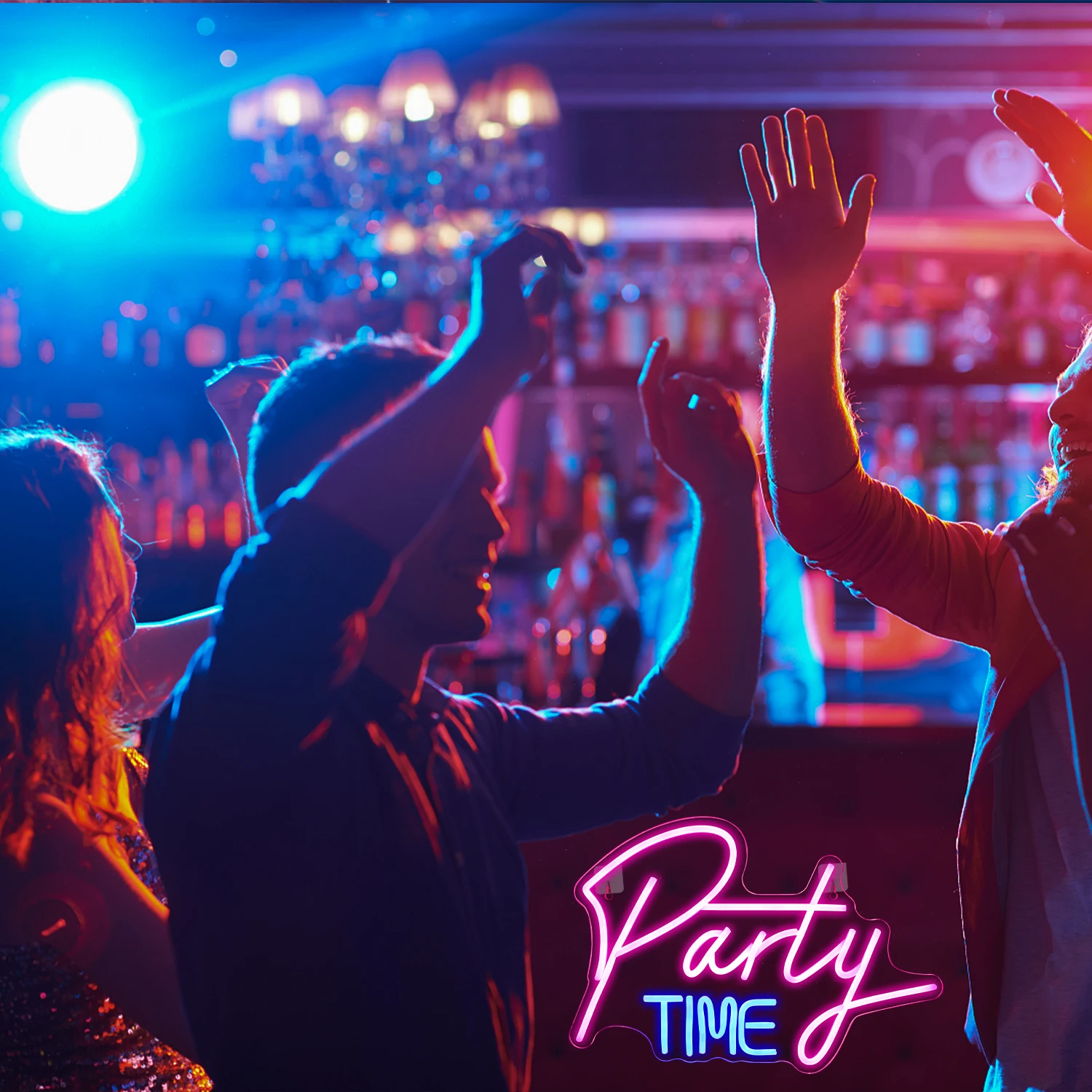 Party Time Neon Sign Neon Led Night Lights Usb Aangesloten Decoratieve Teken Room Bar Pub Store Club Garage Home Muur art Decorat