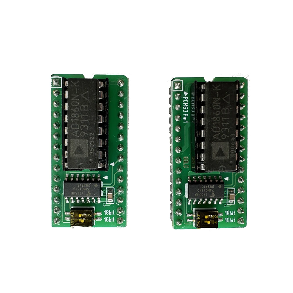 2pcs PCM56/61/AD1860 To PCM63 Decoding Module For DAC