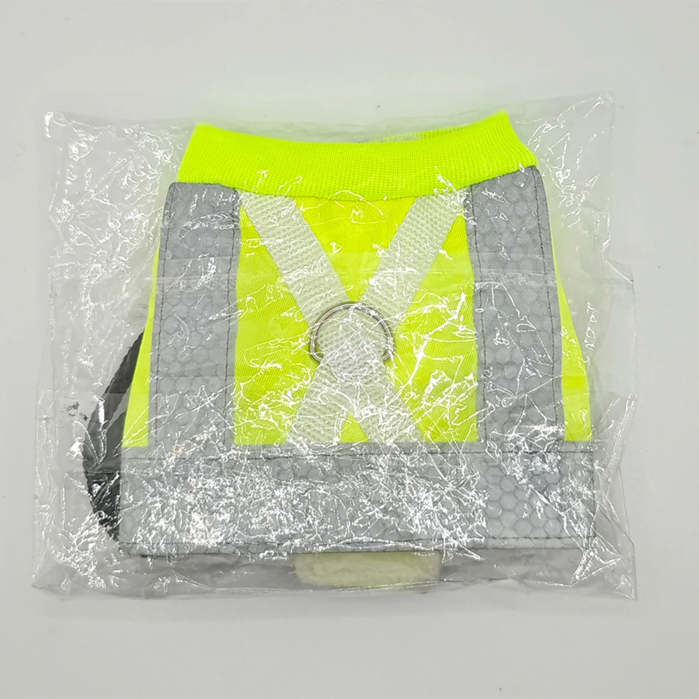 Bird Harness And Leash Adjustable Parrot Flight Harness Vest With Reflective Strip Waterproof Parrot Suit For Cockatiels Budgies