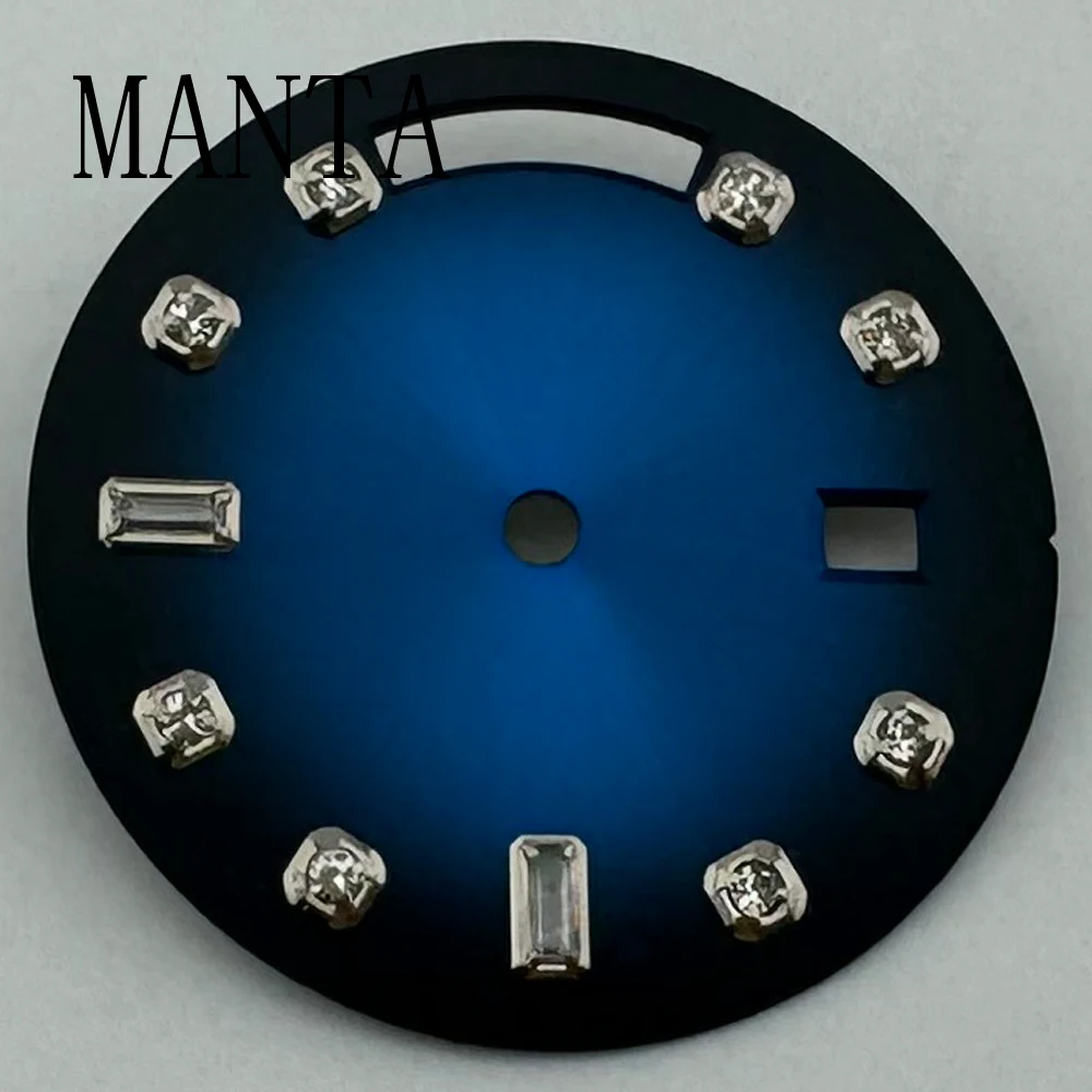 MANTA-esfera estéril de 29mm, ajuste de la gaviota de tianjia ST1614, movimiento verde, azul, rojo y gris