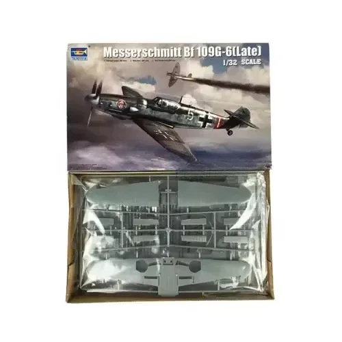 Trumpeter 1/32 02297 Messerschmitt Battle Fighter 109G-6 Kit de modelo final de avión TH05645