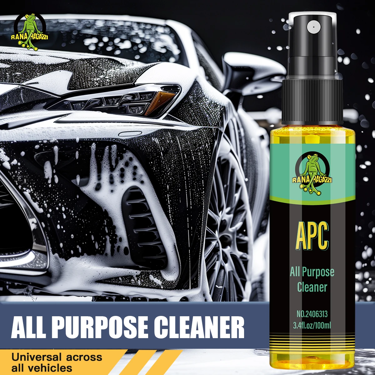 

Car Washing Liquid Auto Cleaning Shampoo High Foam Windshield Wash Tools Safe for Cars, Trucks, Motorcycles, RVs & More